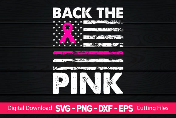 Back the Pink American Flag