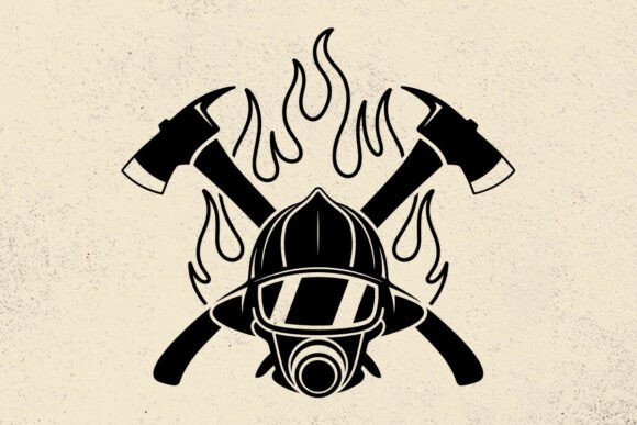Fire Fighter Flag Svg Review