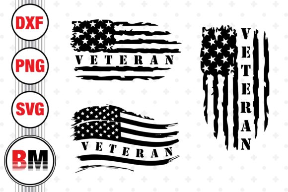 Graphics and Crafts: Veteran American Flag