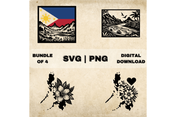 Philippines Flag SVG Bundle